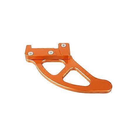 Orangefarbener Bremsscheibenschutz für Motorräder hinten, passend für Six Days 250, 350, 450, 500 EXC-F (2004–2023)