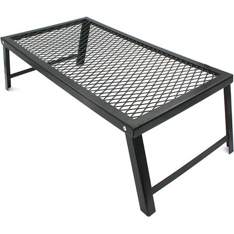 Mano Faltbarer Campinggrill Tragbarer, leistungsstarker Stahlgrill für offenes Feuer Abmessungen: 55 x 35 x 18 cm (1/5)