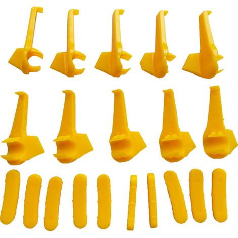 CCYKXA Protecteur De Changeur De Pneu, Protection tête de Canard Demonte Pneu, Tête De Démontage, Insert De Canard, Protecteur De Jante (Orangé)