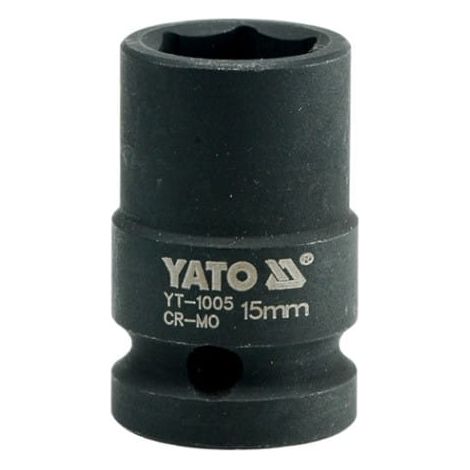Schlagschrauber-Stecknuss 1/2" 15 mm