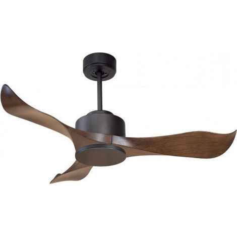 Modulo de KlassFan - Super déstratificateur d'air,  sans Lumière gris basalte et bois idéal pour 40 à 60 m² KLDC1P1Wo