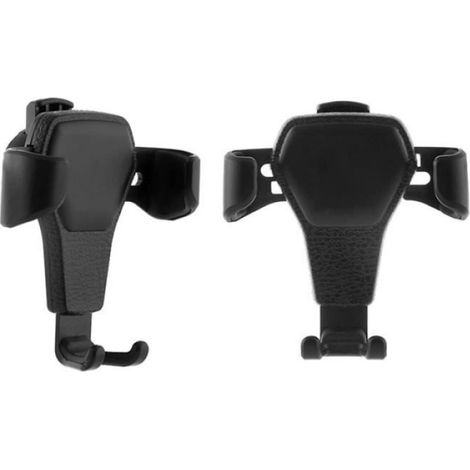 Support Téléphone Gravitationnel - Pour Grille De Ventilation Automobile - Compatible Smartphones 6,5 À 8,5 Cm - 1 Pièce (1/4)