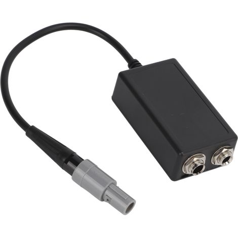 Adaptateur LEMO 6 broches Femelle-Mâle pour Casque Aviation Générale GA (1/5)