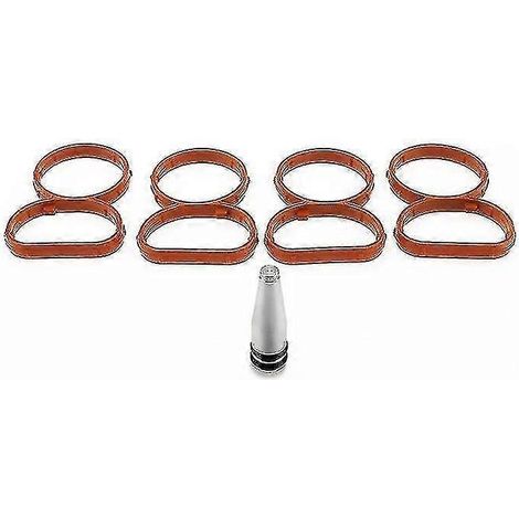 O-Ringe für Drallklappenstopfen mit Krümmerdichtungen für BMW E60 E92 2.0T N47 Diesel (1/4)