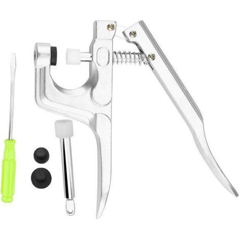 Pince à Boutons - Pour Boutons T3 T5 T8 - Outil Métal Sans Couture pour Vêtements - 1 Pièce (1/4)