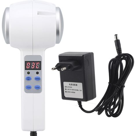 Appareil de massage visage lifting rajeunissement peau froid chaud marteau cryothérapie beauté électrique UE (1/5)