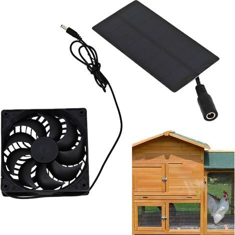 solaire pour poulailler 0 8 W Syst me d vacuation d air (1/5)