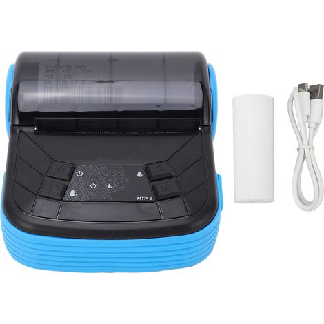 Imprimante thermique 80mm Bluetooth sans fil, impression rapide et silencieuse, portable, compatible large, récepteur de tickets (1/5)