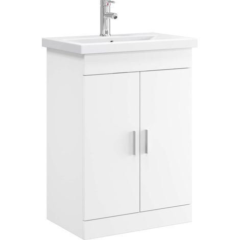 Bathroom Furniture Set White 61 x 40 x 84.5 cm Engineered Wood vidaXL
