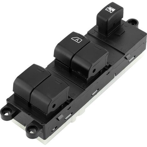 Elektrische Fensterheberschalter für Fahrzeuge, Hauptschalter für elektrische Fensterheber für Navara D40b Pathfinder Qashqai 2005-2016 25401-EB30B (1/5)