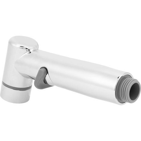 Douchette de bidet moderne et simple en ABS plaqué acier inoxydable, filetage G1/2, pour salle de bain (1/5)