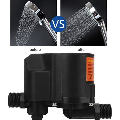 Utilisez une pompe de surpression entièrement automatique, une petite pompe à eau 24 V CC, une pompe de pressurisation de tuyau de douche pour chauffe-eau solaire, une pompe basse fréquence, norme eur (1/5)