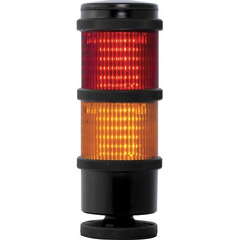 Colonnes lumineuses pré-configurées à LED Feu Effets lumineux multiples, Rouge / Ambre, 240 V ( Prix pour 1 )