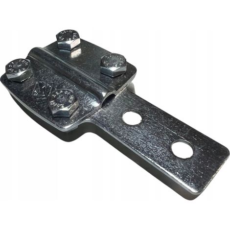 Blitzschutz-Steuerstecker, verzinkter Stahl, 4 x M8 (1/3)