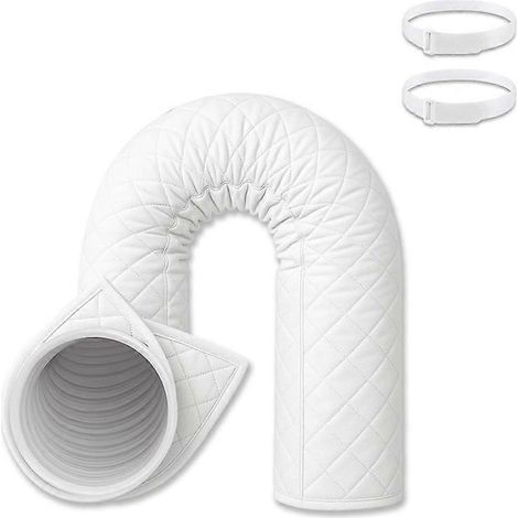 Gaine isolante pour tuyau de climatiseur portable, compatible avec les tuyaux de 5,8 à 6 pouces de diamètre (1/5)
