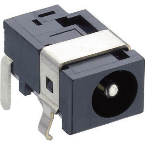 Lumberg 1613 07 Niedervolt-Steckverbinder Buchse, Einbau horizontal 5.15 mm 1.65 mm 1 St.