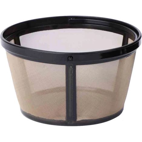 Filtre à café ou panier, 12 tasses, 10 à 12 tasses, réutilisable, pour 2 tasses, pour usage domestique et professionnel.-AquaForge