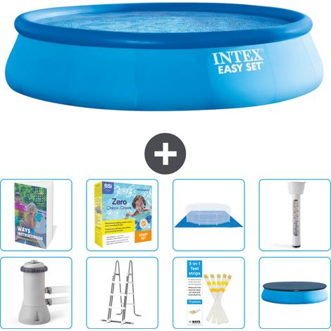 Easy Set Pool Rund - 457x107 cm - 9-teilig S532
