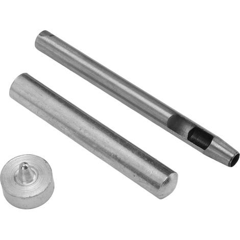 Œillet métallique à 50 trous, rondelle à trou intérieur rond, rivet pour bricolage, accessoires de maroquinerie, œillet d'aération pour chaussure en toile, outil d'installation de ceinture, 6 mm (1/5)