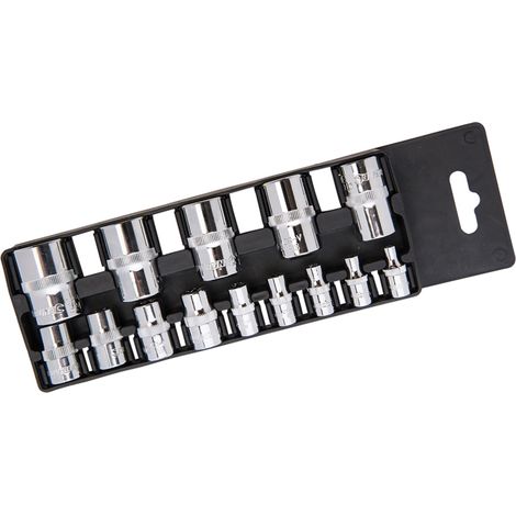 Douilles E-Trx, 14 pcs E4 - E24 (1/8)