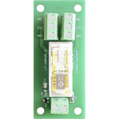 scaleo systems Scheda relè 1 pz. Typ 24V 2 scambi 24 V/DC (1/3)