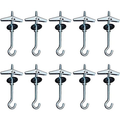 Lot de 10 attaches à ressort pour plaques de plâtre (1/3)