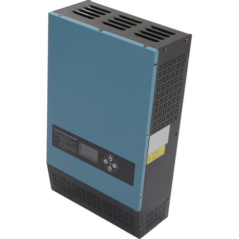 Solarwechselrichter mit reiner Sinuswelle, einstellbaren Parametern, LCD-Display, 220 V AC Eingang/Ausgang, 3000 W, 24 V (1/5)