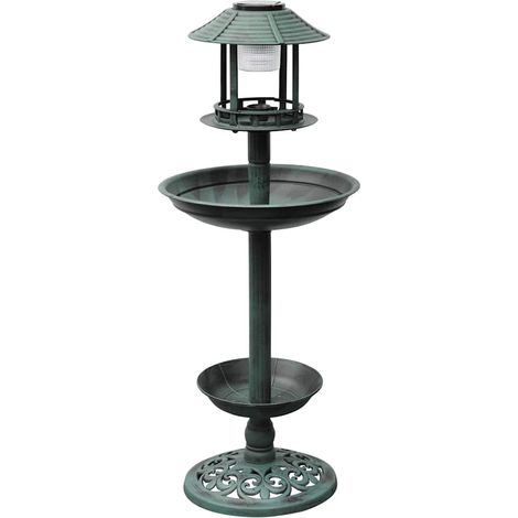 Mangeoire à oiseaux avec lampe solaire (1/5)