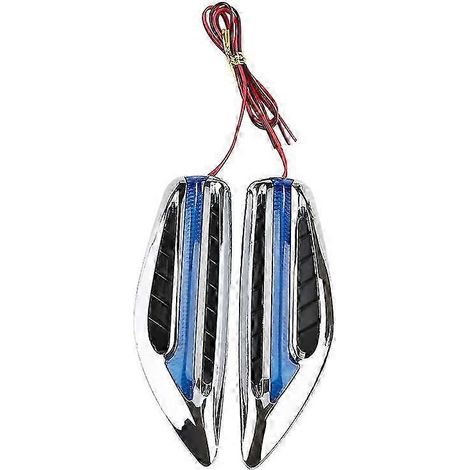 Clignotants LED pour voiture 12 V, feux de position latéraux, accessoires auto, ampoules étanches en forme de lame (1/5)