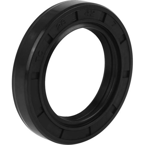 28mm x 42mm x 7mm TC Double Lip Rubber Shaft Oil Seal for Car (1/5)