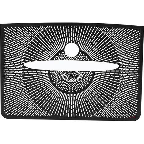 Trim black of cover of top-speaker of panel of edge d'aluminum alloy fits Mercedes Benz GLK 2013-2015 (1/5)