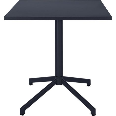 Table à plateau basculant Porto bleu ardoise 700x750 mm - BOLERO (1/5)