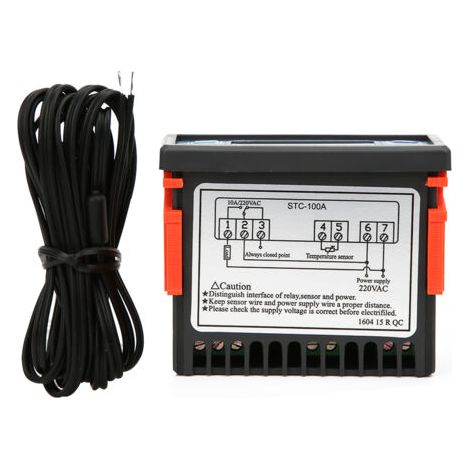 DEESSE SHOP-Prise en charge du contrleur de température de gamme STC 100A -50℃-99℃ pour le mode de chauffage par réfrigération (1/5)