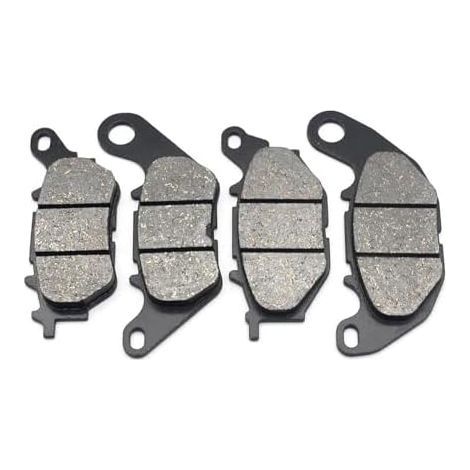Front and Rear Brake Pads for Yamaha X-MAX 125, X-MAX 250 (2018-2022), X-MAX 300, X-MAX 125, X-MAX 300 ABS, and Tech Max (2019-2022) Motorcycle Parts (Front and Rear)