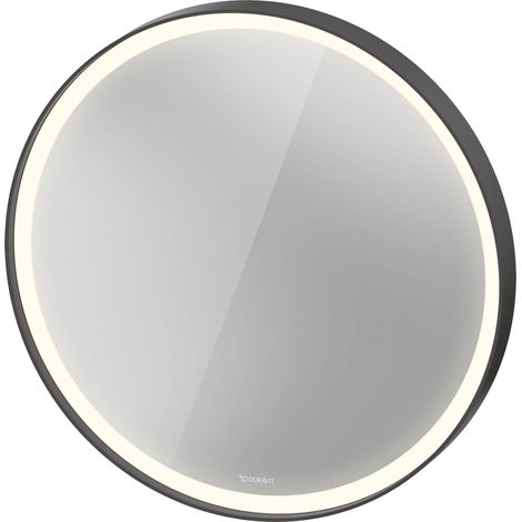 Duravit L-Cube Spiegel mit integrierter Beleuchtung, rund, LED