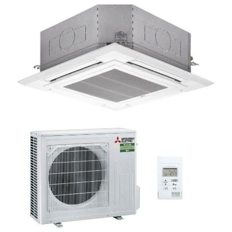 Mitsubishi Climatizzatore Monosplit a Cassetta PLA-SM140EA 48000 btu R-32 Wi-Fi Opt + Comando PAC-YT52CRA-K