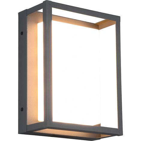 Applique da Esterno a LED SMD in Metallo Antracite (1/5)