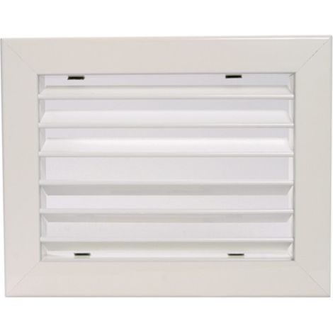 Rejilla simple deflexión horizontal de retorno RSDR - AIRZONE Medidas: 300x150 mm
