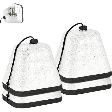 Protection Robinet Extérieur Hiver Lot de 4, Cache Robinet Anti-Gel en Mousse avec Joint Éponge, Facile à Installer avec Cordon Réglable, pour Robinet Extérieur (1/5)
