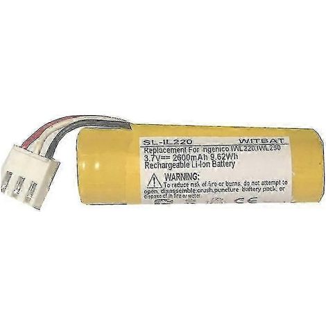 Batterie F26402298 pour terminal de point de vente Ingenico Move 3500 Move 5000 (1/3)