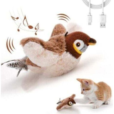 Debuns – Jouet interactif pour chat – Catnip rechargeable – Activation tactile – Mécanisme amovible pour nettoyage – Stimulation physique et mentale