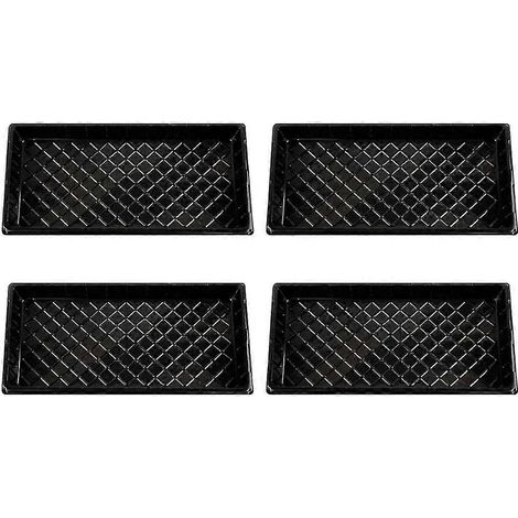 Filiyano – kit de germination pour – Plateaux de germination transparents en plastique avec trous de drainage, lot de 4, kit de germination pour (1/5)