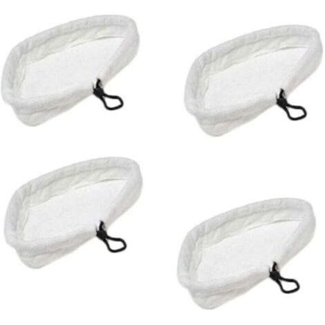 Scopa a vapore triangolare in microfibra da 4 pezzi per H2O, X5, S302, S001