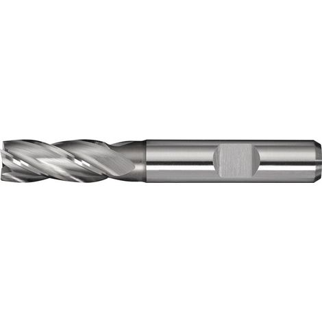 Fresa DIN 844 TypN D.2mm HSS-Co8 Weldon Z.4 corta PROMAT