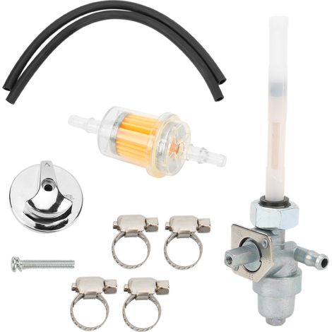Jeu de boutons de robinet de robinet de carburant, 16950-HC0-015 de remplacement pour Honda Sportrax 300 TRX300EX 2x4 1993-2006 (1/5)