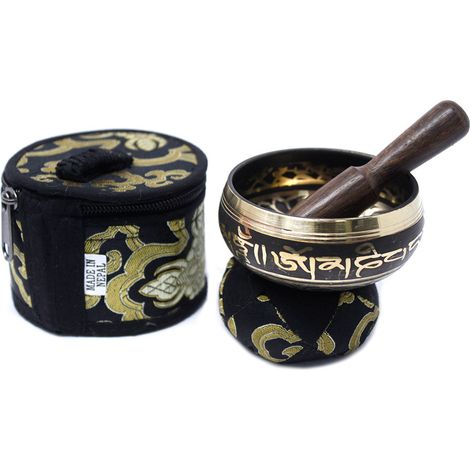 Coffret cadeau mini bol chantant - Noir- Vendu par 1 (1/4)