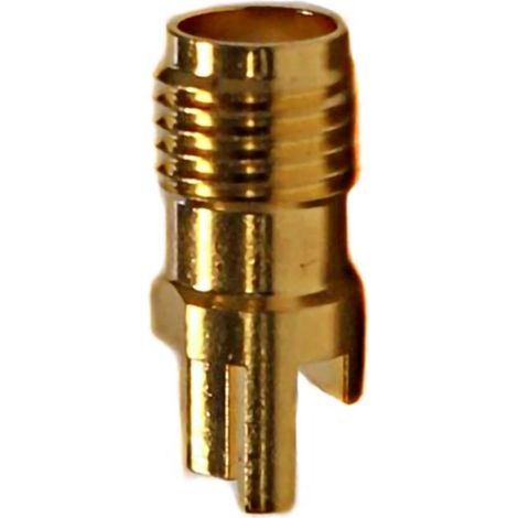 Mueller Electric BU-1420761891 Spina adattatore Presa SMA - Circuito stampato Ottone
