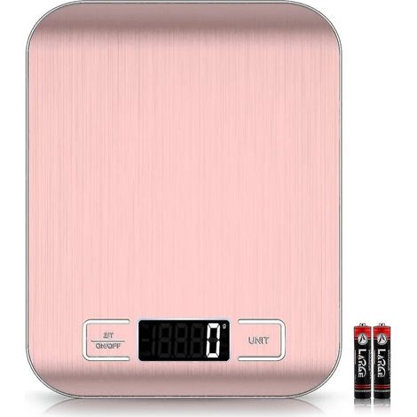 Balance de 10 kg, mesures en grammes et en onces, pour la cuisine (1/5)