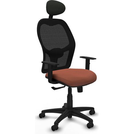 Silla de oficina piqueras y crespo Alocén negro soporte lumbar ajustable (1/2)