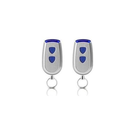 Normstahl Lot de 2 télécommandes de rechange 433,92 MHz 2 canaux Compatible avec Normstahl Crawford EA433 2KS, EA433 4KS, T433-4, RCU 433-2, RCU 433-4, EA433 2KM Micro (1/5)